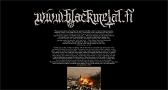 Desktop Screenshot of blackmetal.fi