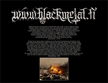 Tablet Screenshot of blackmetal.fi