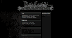 Desktop Screenshot of blackmetal.at